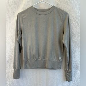 Vuori Gray Long Sleeve Tee